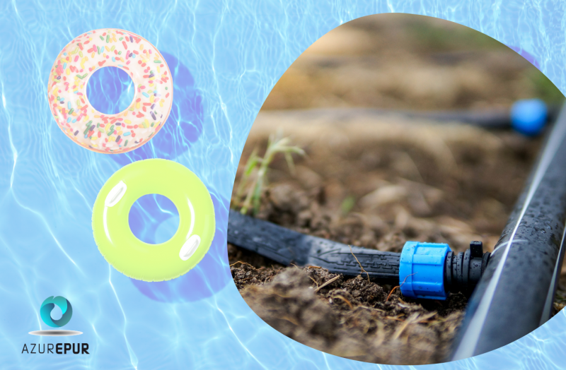 Une autre source d'eau peut être récupérée : les eaux de backwash de votre piscine !